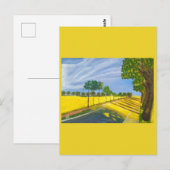 Teppichwandbehang Postkarte (Vorne/Hinten)