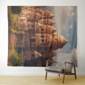 Teppichwandbehang Wandteppich (Beispiel (Horizontal))