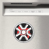 TEQ Eisenkreuz Magnet (In Situ (Geschirrspüler))