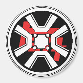 TEQ Eisenkreuz Magnet (Vorne)