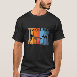 Teqball Volley Teqpong Fußball Kurve Bogen Tisch T T-Shirt