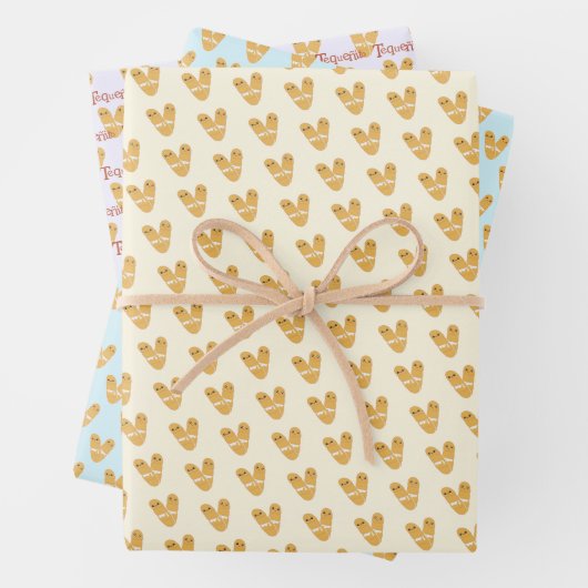 Tequeñito Geschenkpapier Set (Beispiel)