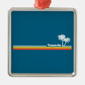 Tequesta Florida Ornament Aus Metall (Vorne)