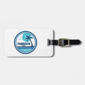 Tequesta Florida Palm Tree Birds Gepäckanhänger (Vorderseite horizontal)