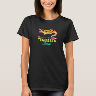 Tequesta Florida Usa Alligator Familienurlaub Sou T-Shirt