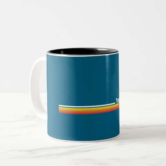 Tequesta Florida Zweifarbige Tasse (Vorderseite Links)