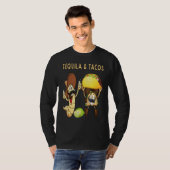 Tequila And Tacos Hakuna Tequila Patron Tequila Me T-Shirt (Vorne ganz)