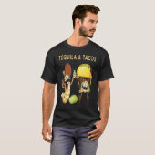 Tequila And Tacos Hakuna Tequila Patron Tequila Me T-Shirt (Vorne ganz)