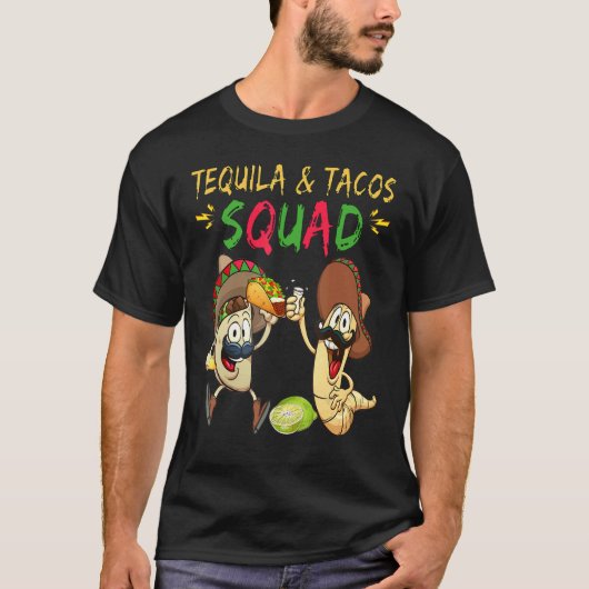 Tequila And Tacos Squad Patron Hakuna Tequila Men' T-Shirt (Vorderseite)