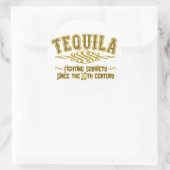 TEQUILA-Aufkleber Runder Aufkleber (Tasche)