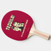 Tequila: Besondere Art von Dummkopf Tischtennis Schläger (Seitenansicht)