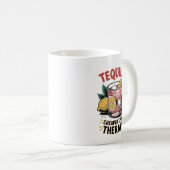 Tequila: Billiger als Therapie Kaffeetasse (VorderseiteRechts)