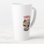 Tequila: Billiger als Therapie Milchtasse (Rechte Ecke)