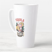 Tequila: Billiger als Therapie Milchtasse (Linke Ecke)