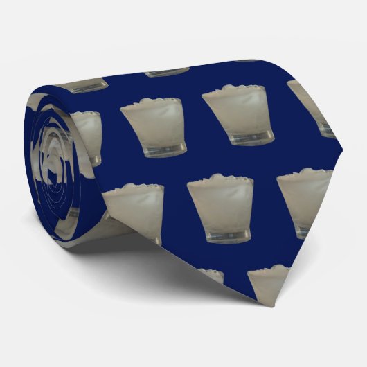 Tequila Boss Blue Krawatte (Gerollt)