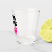 Tequila brachte uns dazu, es zu tun | Braut-Trinkg Schnapsglas (Rechts)