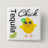 Tequila Chick Button (Vorderseite)