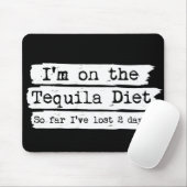 Tequila-Diät Mousepad (Mit Mouse)