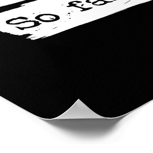 Tequila Diet Poster (Ecke)