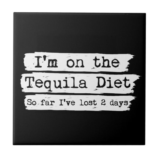 Tequila Diet Tile Fliese (Vorderseite)