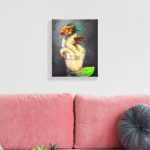 Tequila Dragon 8x10 Canvas Print Leinwanddruck (Insitu (Wohnzimmer))