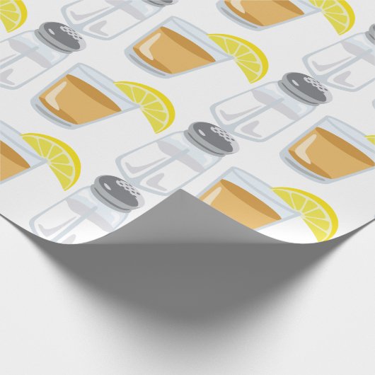 Tequila Drink Geschenkpapier (Ecke)