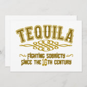 TEQUILA-Einladung Einladung (Vorne/Hinten)