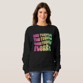 Tequila Eins Tequila Zwei Tequila Drei Tequila Fl Sweatshirt (Vorne ganz)