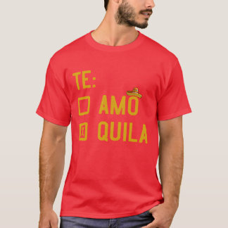 Tequila Fan Mexikanisches Getränk Party Mexiko Fan T-Shirt