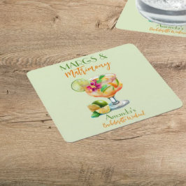 Tequila & Fiesta Bachelorette Geschenkanhänger