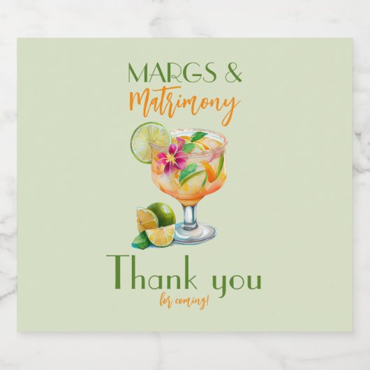 Tequila & Fiesta Bachelorette Schaumweinetikett (Einzelnes Label)