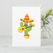 Tequila Fiesta Cinco De Mayo Funny Karte (Stehend Vorderseite)