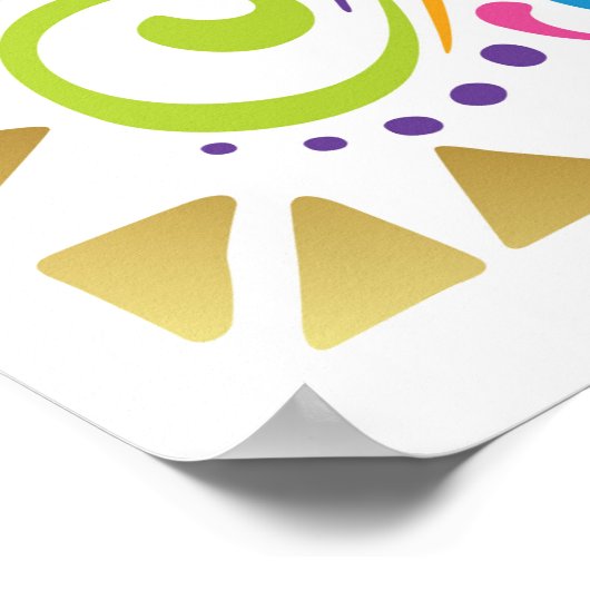 TEQUILA! Fiesta Party Signieren Print Poster (Ecke)