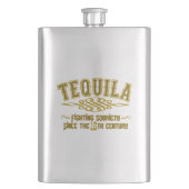 TEQUILA-Flasche Flachmann (Vorderseite)