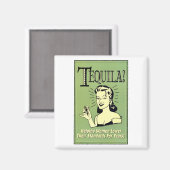 Tequila - Frauen helfen, ihren Standard für Magnet (Vorderseite/Rückseite)