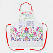 Tequila Funny Mexican Tequila Cookies Backgeschenk Schürze (Vorderseite)