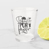Tequila gefällig  schnapsglas (Vorderseite)