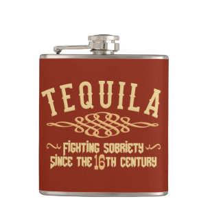 TEQUILA-Gewohnheitsflasche Flachmann