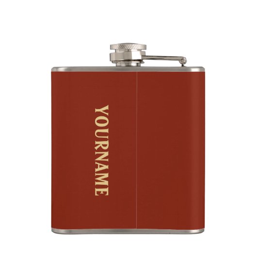 TEQUILA-Gewohnheitsflasche Flachmann (Rückseite)