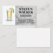 Tequila-Glass Terminkarte (Vorne/Hinten)