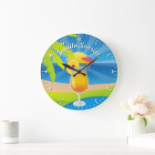 Tequila Große Wanduhr (Zuhause)