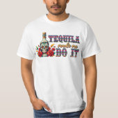Tequila hat mich dazu gebracht, Cinco De Mayo Shir T-Shirt (Vorderseite)