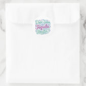 Tequila Healing II Runder Aufkleber (Tasche)