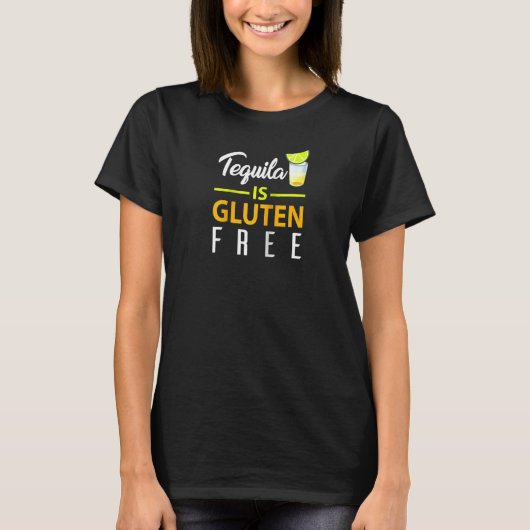 Tequila ist glutenfreies Raglan T-Shirt (Vorderseite)