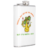 Tequila ist vielleicht nicht die Antwort, aber es Flachmann (Rechts)