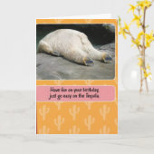 TEQUILA KARTE (Gelbe Blume)