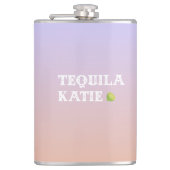 Tequila Katie Flask Flachmann (Vorderseite)