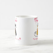 Tequila-Katzen-Kaffee-Tasse des Valentines Tages Kaffeetasse (Mittel)