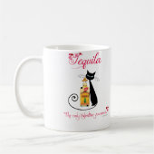 Tequila-Katzen-Kaffee-Tasse des Valentines Tages Kaffeetasse (Links)