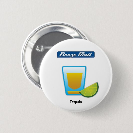 Tequila-Knopf Button (Vorne & Hinten)